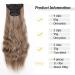 YDDM 24-Inch Clip-In Hair Extensions - Wavy Realistic Synthetic Hair - Affordable 4pcs Set for Women - Buy Online on GoSupps.com