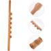 Warmhm Wood Massage Device - Neck & Shoulder Relief Body Shape Massage Tools Fitness Yoga Roller & Gua Sha Stick for Muscle Recovery - Buy Online on GoSupps.com