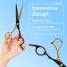 10-in-1 Professional Hair Cutting Scissors Set with Stainless Steel Shears, Thinning Shears, Comb, Cape - Barber Salon Home Kit for Men and Women - Buy Online on GoSupps.com