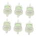 FOMIYES 10pcs Blackhead Filter Massager Replacement Filter Body Shaping Filter Strainer Plastic Green