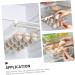 Shelf Pull Fridge Out Clear Storage Organizers Dispensers Trays Food Drawer Household re-usable - Buy Online on GoSupps.com