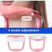 Cervical Naked Tendon Traction Device | Adjustable Neck Support for Cervical Spondylosis Relief (Pink) - Buy Online on GoSupps.com