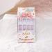 Xerling 24Pcs Silver Glitter French Press on False Nails - Rhinestone Jewelry Fake Nail Set for Women and Girls - Buy Online on GoSupps.com