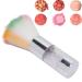 Colorful Travel Kabuki Makeup Brush - Small Silver Cosmetic Tool for Blush & Powder - Perfect for Nail Art Cleaning - Buy Online on GoSupps.com