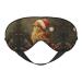 Merry Christmas Print Double-Sided Eye Mask Soft and Light Blocking for Enhancing Sleep Quality