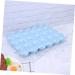 LABRIMP Box Egg Container Food Storage Organizer Recyclable Egg Bins Egg Tray Egg Holder Egg Rack Household Blue 29*19CM - Buy Online on GoSupps.com