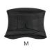Siopob Back Brace | Anti-Skid Lumbar Support - Lower Back Brace With Adjustable Support Straps Anti-Skid Sweat- Band Com-fortable Gym Accessories Black Size M - Buy Online on GoSupps.com
