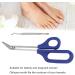 Long Handled Toenail Scissors Ergonomic Toe Nail Clippers with Ingrown Toenail File for Elderly Pregnant Women for Home Travel Salon (Small) - Buy Online on GoSupps.com