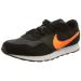 NIKE Boy's Md Valiant Btv Gymnastics Shoe Medium Dk Smoke Grey Total Orange Bla