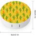 Shop Cute Cactus Pattern Contact Lens Case with Mirror - Portable Mexican Hat Design | International Shipping Available - Buy Online on GoSupps.com
