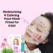 BB Kids Face Masks Spa 5-Pack + Headband | Princess Facial Masks for Girls | 100% Cotton Sheets | Ideal for Spa Party, Birthday, Sleepover - Buy Online on GoSupps.com