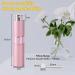 YUNAI 8ml Mini Perfume Atomizer - Refillable Travel Spray Bottle | Pink - Ideal for Outgoing & Travel - Buy Online on GoSupps.com