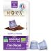MOKA 10 Capsules 100% Pure Organic Honduran Arabica - Compatible with Nespresso Capsule Machines - Intensity 7 - Biodegradable and Home Compost - Espresso and Lungo - Roasted in France.