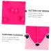 Buy Fox Scrub Makeup Brush Cleaner Mat - Silicone Scrubber & Suction Cup for Easy Cleaning - 17x15cm Rosy| Perfect for All Cosmetic Brushes - Buy Online on GoSupps.com