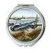 YENDOSTEEN World war aircraft Mirror Travel Mirror fighter hat pocket mirror portable mirror