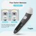 Touchless Digital Infrared Thermometer for Adults and Kids - LCD Screen, Memory Recall, Fever Alarm - White - Buy Online on GoSupps.com