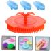 Buy BUIFULSIC 4-Piece Scalp Massage Brush Set - Enhanced Hair Washing & Peeling for Ultimate Relaxation | International Shipping Available - Buy Online on GoSupps.com