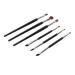 Professional Dual Ended Nose Contour Makeup Brushes Set - 6 Piece Skin Friendly Brush Kit for Flawless Makeup - Buy Online on GoSupps.com