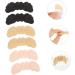 3 Pairs Non-Slip Heel Grips for Ladies Shoes | Cushions & Inserts for Too Big Heels | Assorted Colors - Comfort & Fit - Buy Online on GoSupps.com
