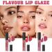 KUIRUNRX Transparent Lip Gloss Extra Shiny Lip Gloss with Lightweight and Shimmering Texture for Long-Lasting Glamour Smooth and Shiny Texture Moisturized Lips(3 PCS) - Buy Online on GoSupps.com