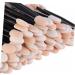 SOESFOUFU 100 Pcs Cosmetic Double Head Eyeshadow Makeup Eyeshadow Eyeliner Brushes Eyeshadow Brush Size 2 Black - Buy Online on GoSupps.com
