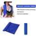 Sukeen Cooling Towel (40x12) for Yoga, Golf, Gym - Soft Microfiber Chilly Towel for Camping, Running, Workout - Dark BlueLight PurpleLight BluePalegreen - Buy Online on GoSupps.com