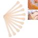 10 Pieces Wooden Wax Sticks for Hair Removal | Face & Body Applicator Tool | Mini Guitar Form Spatula | International Shipping - Buy Online on GoSupps.com