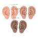 Soft Silicone Ear Models - 3 Pairs for Piercing & Beauty Training | Simulated Ear Design - International Shipping Available - Buy Online on GoSupps.com