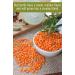 Organic Idaho Red Lentils | Non-GMO | 4 lb Resealable Bag | Kosher | Vegan | High Fiber & Protein | Non-Irradiated | 4 lb Pack - Buy Online on GoSupps.com