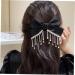 Beatifufu Bow Hairpin Rhinestone Hair Clip Hair Barrette for Women Hair Ornament Hair Bow Pin Female Hairpin Hair Bow Bow Clip Bow Hair Clip Hair Accessory Hair Clamp - Buy Online on GoSupps.com