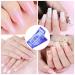 Nail Tips Clips - 5 PC Blue Nail Extension Clips & Polygel Fastening Tools for DIY Manicure - Buy Online on GoSupps.com