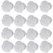 WINOMO 100pcs Disposable Clear Shower Ear Cover Hearing Protection