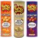 3 x Mixed Flavours of Popcorn Snack Tin 85g - White Chocolate Salted Caramel Chocolate Flavour Popcorn Tin - Buy Online on GoSupps.com
