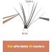 Onlyall 60 Cluster Lashes DIY Individual Eyelash Extensions - Natural Look False Eye Lashes - Buy Online on GoSupps.com