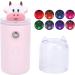 Qukaim Facial Mist Sprayer Cute Cartoon Animal Facial Mist Sprayer Portable Skin Moisturizing Nano Spray for Home Office Pink - Buy Online on GoSupps.com