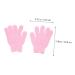 2 Pairs Exfoliating Bath Scrub Gloves - Dead Skin Remover for Smooth Skin | Shower & Bath Cleaning Gloves | Soft Polyester | 19X14cm Brown - Buy Online on GoSupps.com