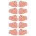 5 Pairs Foot Separator Toe Separator Toe Spacers Correction Straightener Soft Gel Forefoot Pads Pedicure Toe Separator for Bunion Valgus(02)