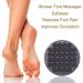 JROZXF Shower Foot Massager & Scrubber for Women - Silicone Body & Back Scrubber Mat for Shower Spa Care, Gray - Buy Online on GoSupps.com