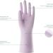 Cool Job Reusable Household Gloves - 3 Pairs Fragrant Rubber Non-Slip & Waterproof Long Sleeve Kitchen & Cleaning - Size M (Purple Rose Sage) - Buy Online on GoSupps.com