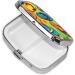 Shop Colorful Flip Flops Printed Pill Box - Portable Travel Medicine Organizer for Easy Dose Management - Buy Online on GoSupps.com
