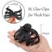ATODEN Octopus Hair Clip Set - 5 Pcs Large Matte Claw Clips for Thick Hair in Black, Blue, Green, Grey, Purple - Buy Online on GoSupps.com