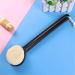 Long Handle Bath Brush | Exfoliating Back Brush for Easy Cleaning | Black - International Shipping Available - Buy Online on GoSupps.com