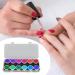 Nail Art Palette - Professional ABS 24 Grid Color Mixing Box Tray for Artists & Novices - White - Buy Online on GoSupps.com