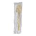 PacknWood - 210SPKBEM Wooden Spork, Individually Wrapped (Case of 250) 250 Pieces Wrapped
