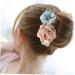 DOITOOL Flower Hairpin Flower Hair Clips for Women Teasing Combs for Women Barrettes for Women Bridal Hair Clip Women Hair Comb Tiara Women Headdress Miss Hair Dryer Lady - Buy Online on GoSupps.com