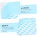HAPINARY Box Rabbit Toilet Corner Litter Pan Rabbit Cat Litter Tray Chinchilla Potty Toilet Pan Tray Plastic 33X29.5X14CM Blue - Buy Online on GoSupps.com