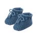 Royal Icon Baby Booties 0-3 Months - Warm and Safe Baby Slippers For Baby Boys Girls - Newborn Booties for Babies Baby Boots Ri401 0 Months Dusty Blue