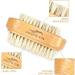 Premium Double-Sided Wooden Nail Brush | Hand Washing & Cleaning Brush for Nails - Buy Online on GoSupps.com