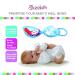 Akeekah Pacifier Cases - 3 Pack Unisex | BPA-Free Nippleshield Case with Colorful Designs | Baby Binky Holder & Pacifier Box | Includes Free Eco-Friendly Mesh Bag - Buy Online on GoSupps.com
