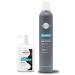 KERACOLOR Kit of 3-in-1 (Cleanse + Conditioner + Color) Espresso Semi-Permanent Hair Dye and Finishing Hair Spray 10oz